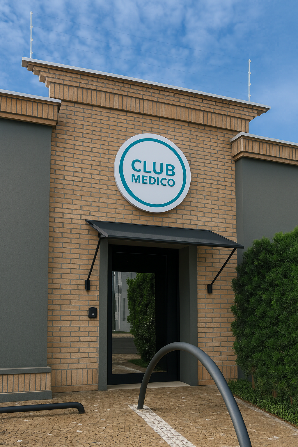 Fachada do Club Médico